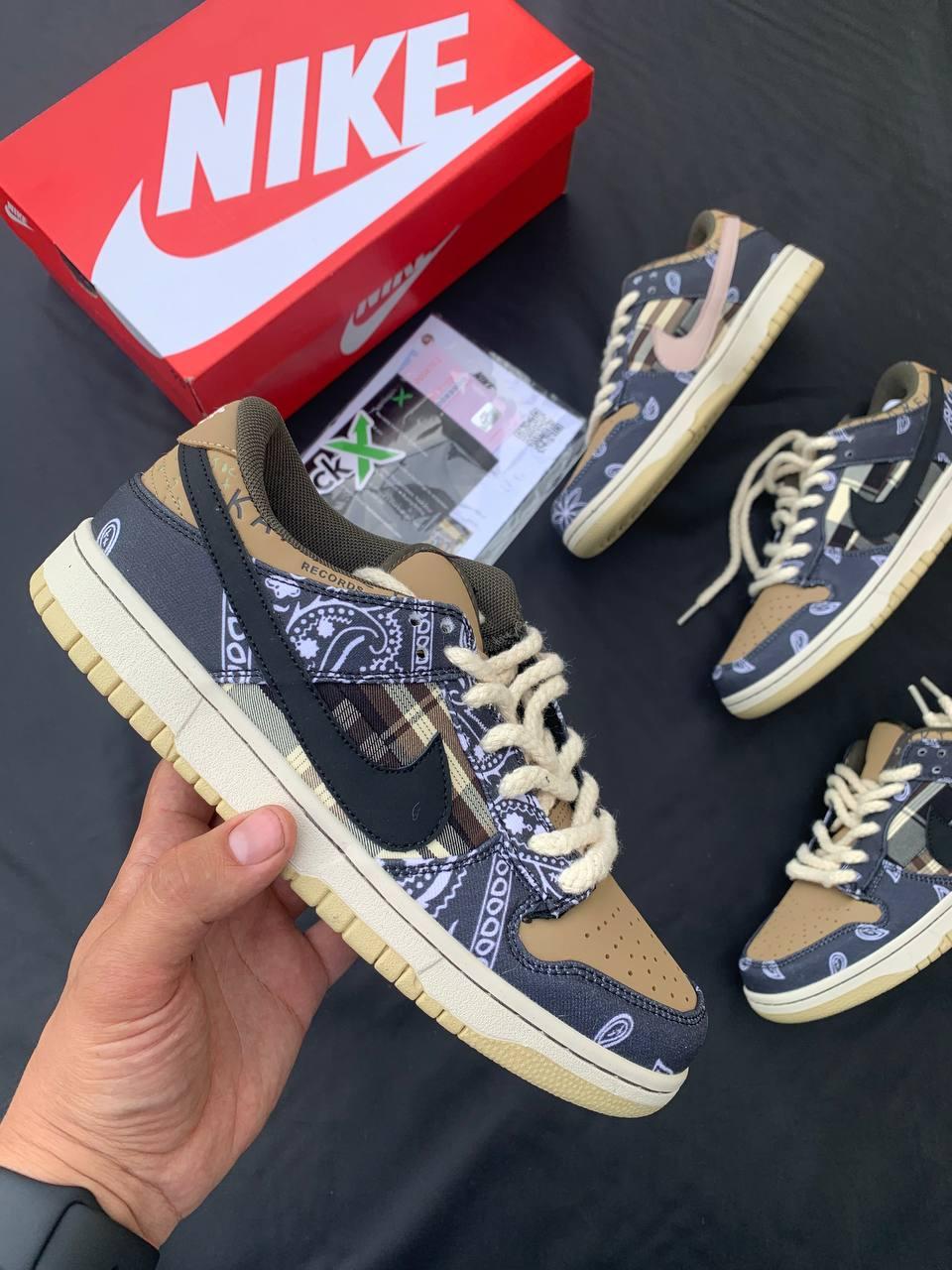 Nike SB Dunk Low x Travis Scott Cactus Jack Brown