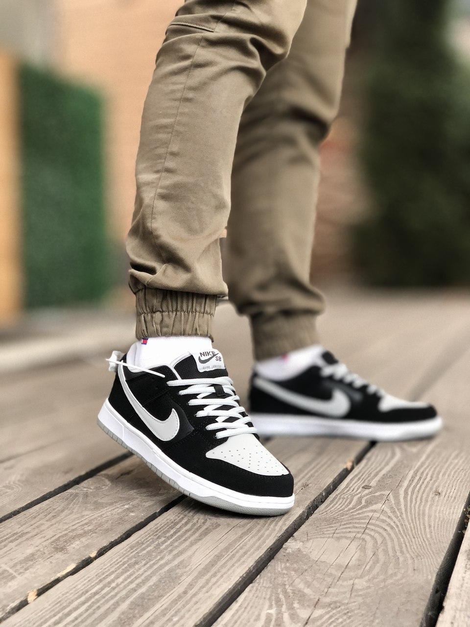 Nike Nike SB Dunk Low Black Grey 1
