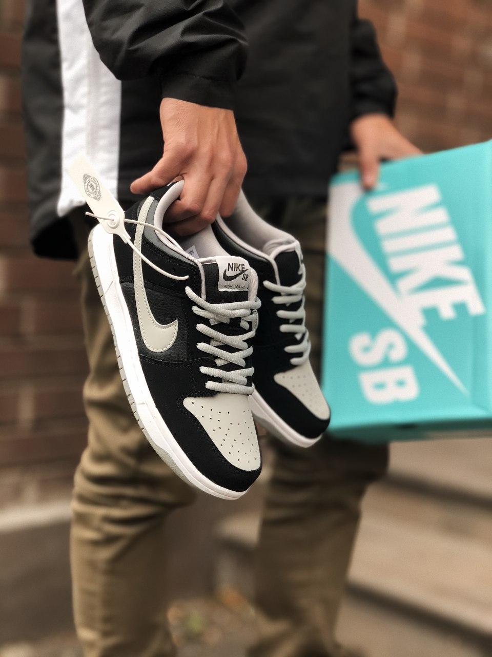 Nike Nike SB Dunk Low Black Grey 1