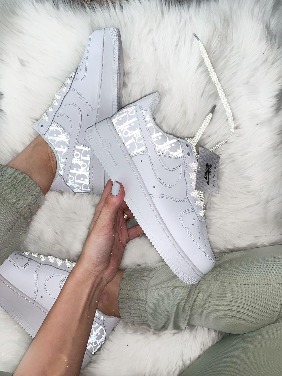 Nike Air Force 1 x Dior White Reflective