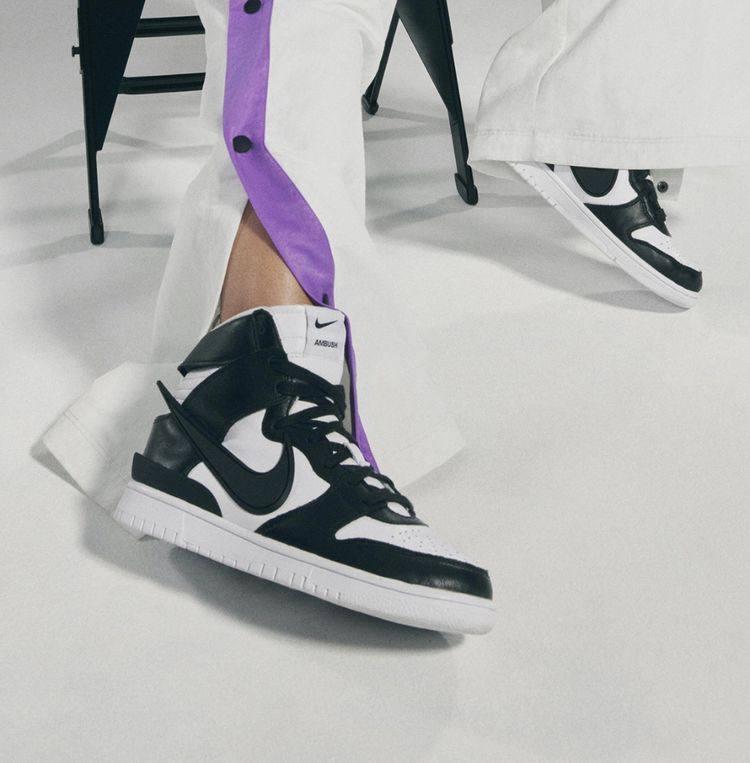 Nike Dunk High x AMBUSH Black White