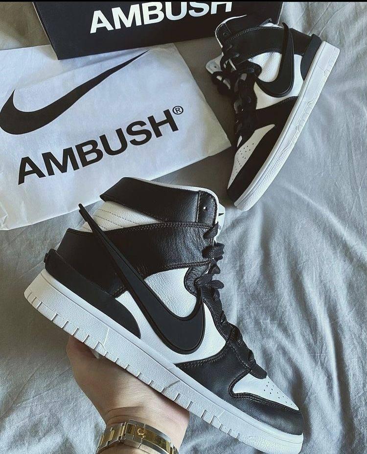 Nike Dunk High x AMBUSH Black White