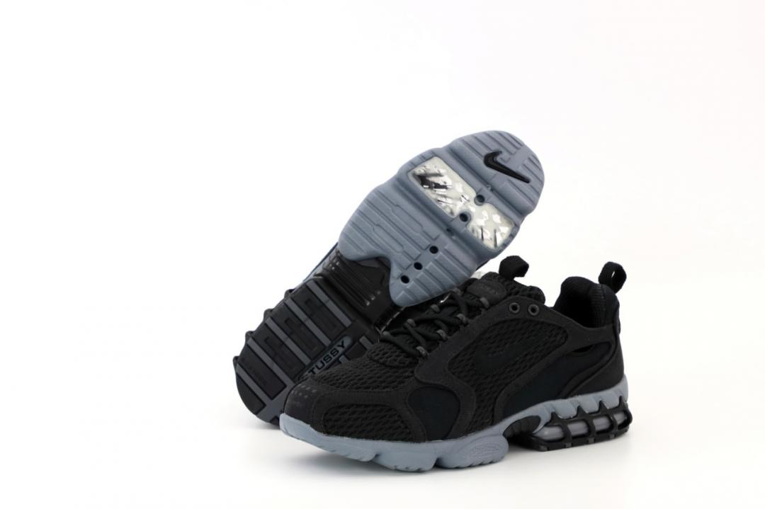 Nike x Stussy Air Zoom Spiridon Cage Black