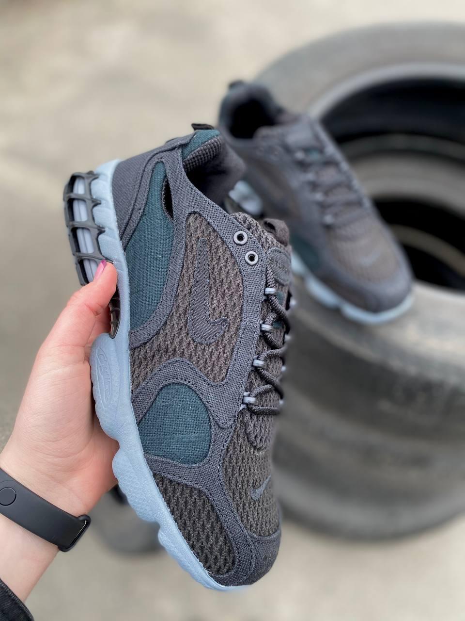 Nike x Stussy Air Zoom Spiridon Cage Black