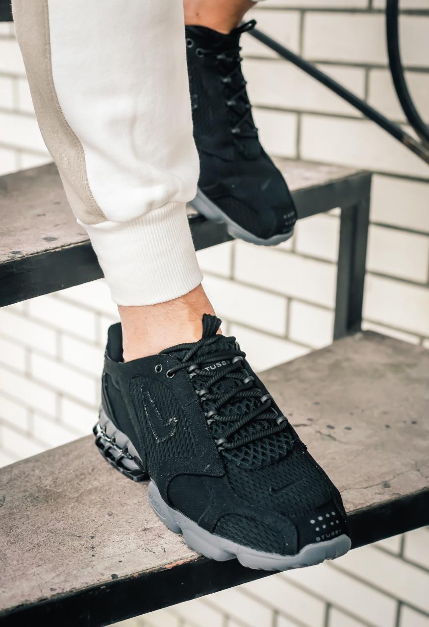 Nike x Stussy Air Zoom Spiridon Cage Black