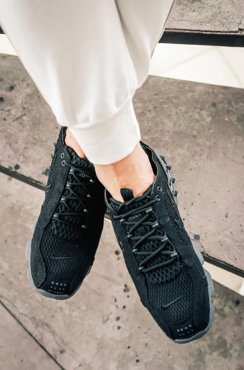 Nike x Stussy Air Zoom Spiridon Cage Black