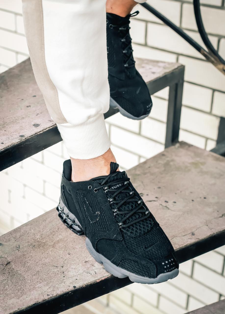 Nike x Stussy Air Zoom Spiridon Cage Black