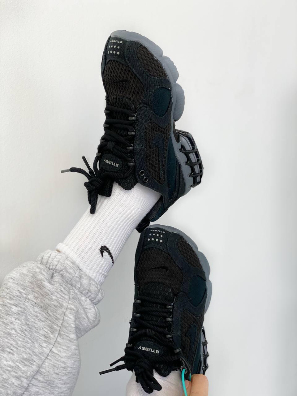 Nike x Stussy Air Zoom Spiridon Cage Black