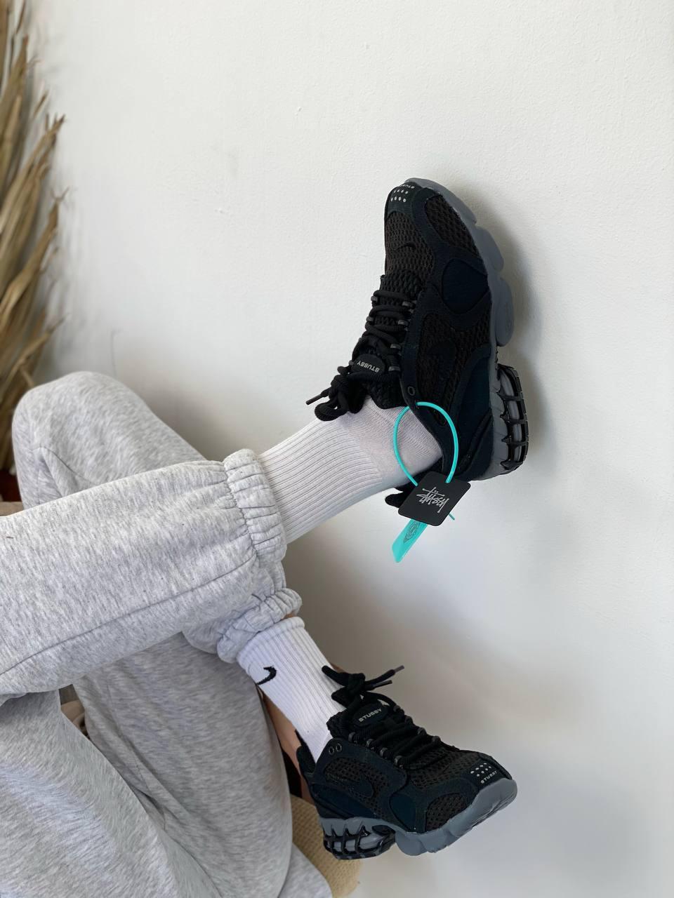 Nike x Stussy Air Zoom Spiridon Cage Black
