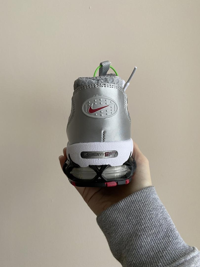 Nike X Stussy Air Zoom Spiridon Cage 2 Silver