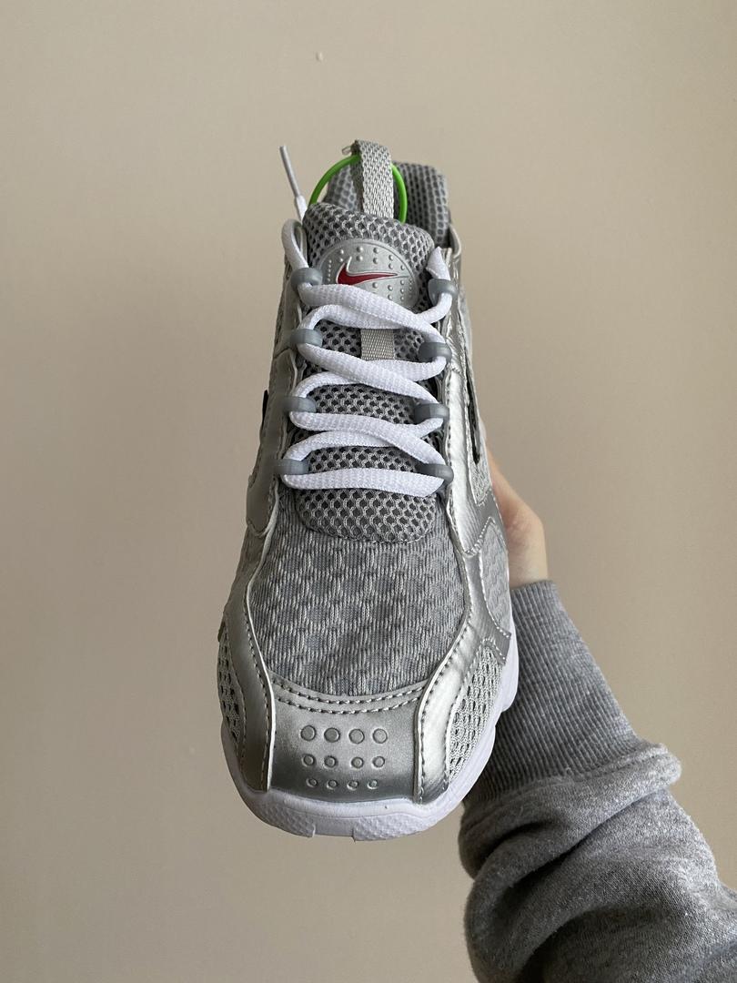 Nike X Stussy Air Zoom Spiridon Cage 2 Silver