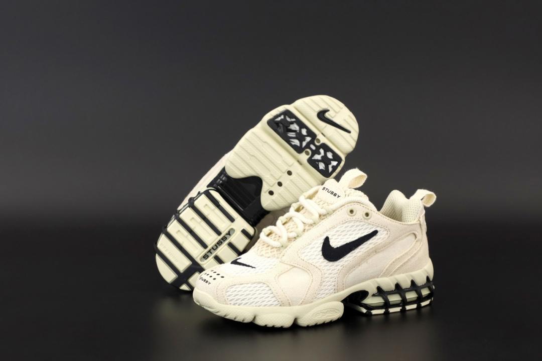 Nike X Stussy Air Zoom Spiridon Cage 2 Beige