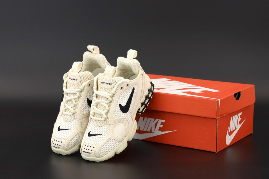 Nike X Stussy Air Zoom Spiridon Cage 2 Beige