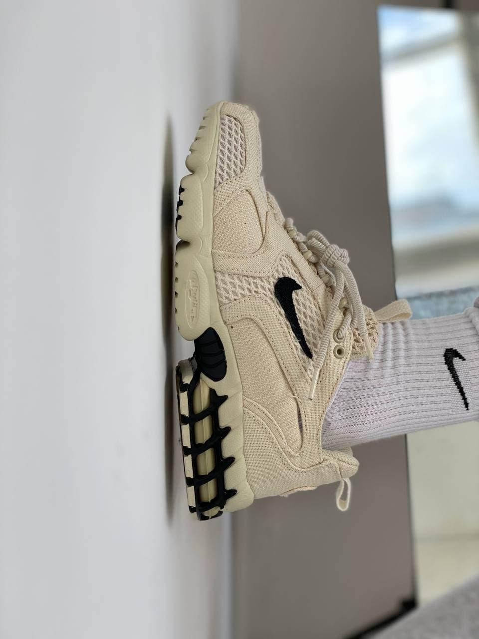 Nike X Stussy Air Zoom Spiridon Cage 2 Beige