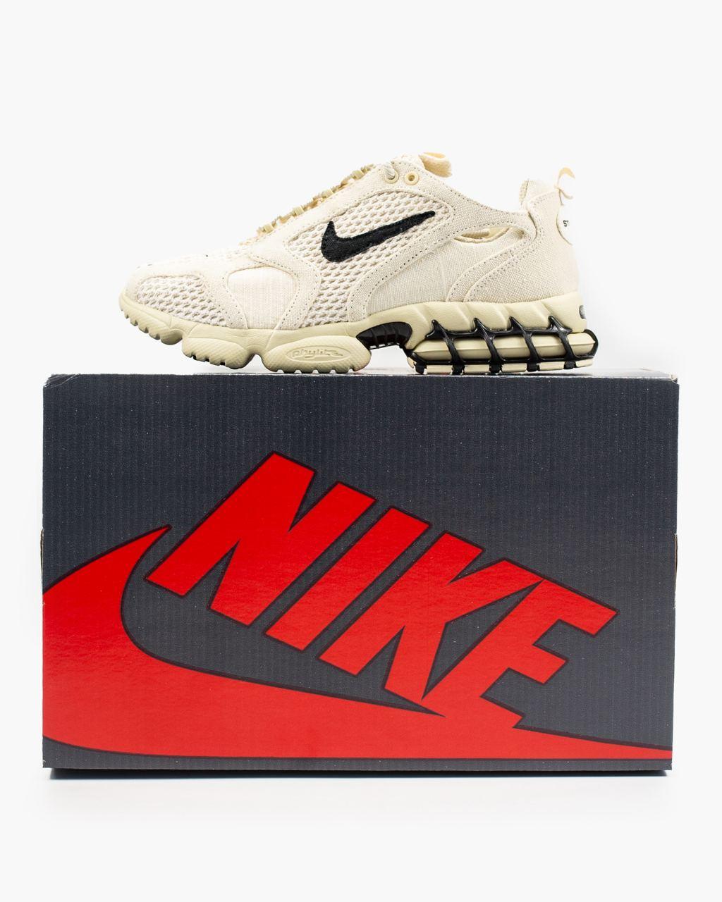 Nike X Stussy Air Zoom Spiridon Cage 2 Beige