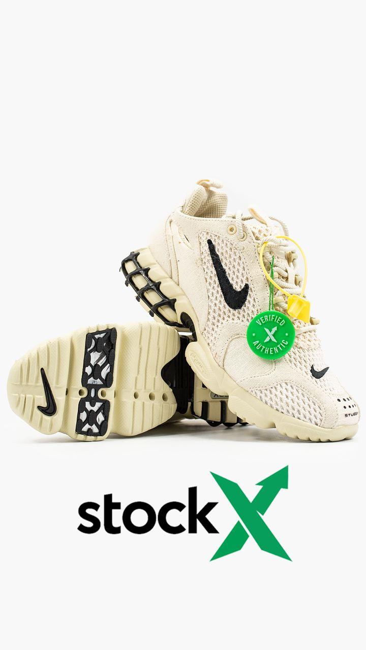 Nike X Stussy Air Zoom Spiridon Cage 2 Beige