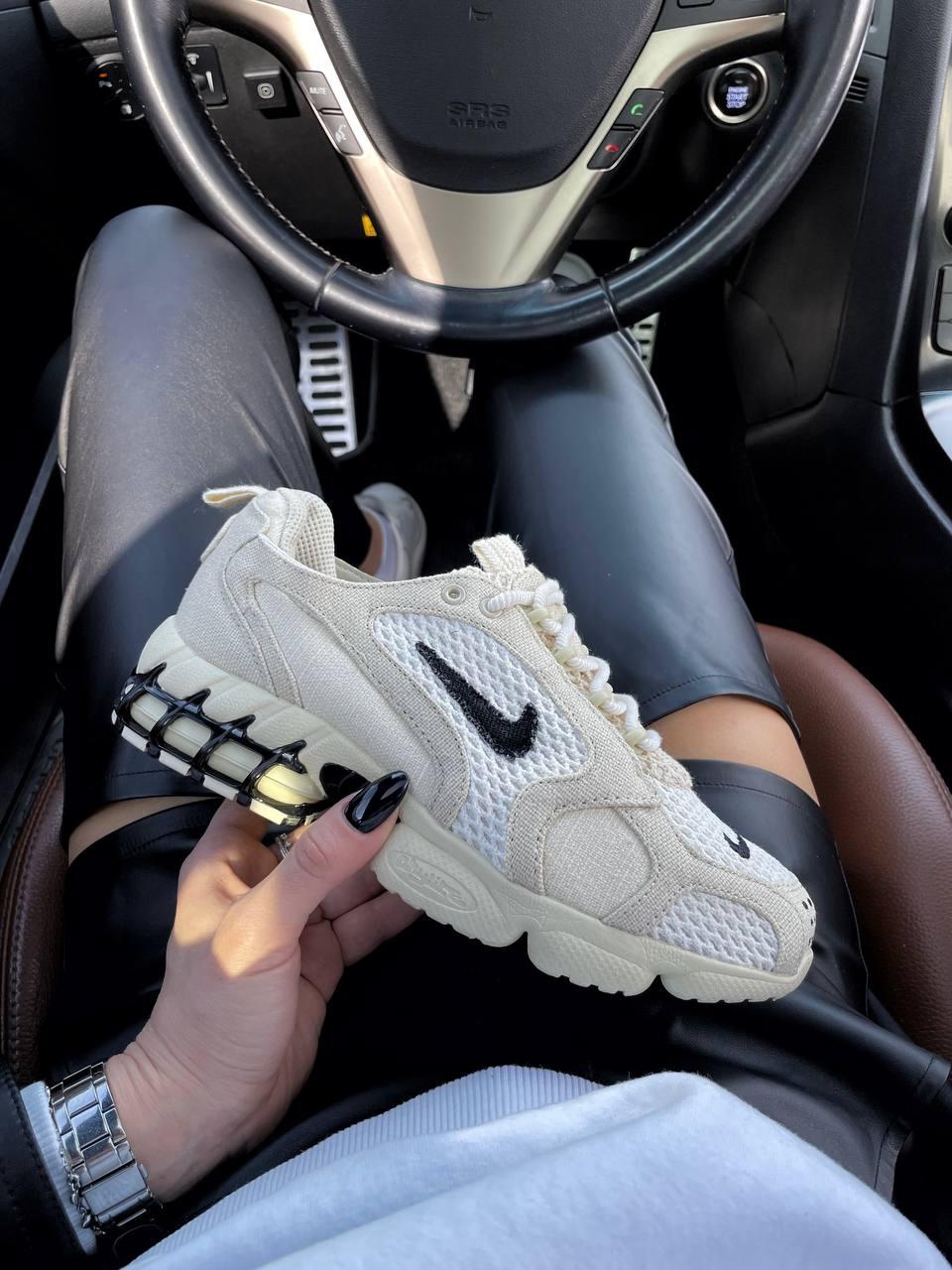Nike X Stussy Air Zoom Spiridon Cage 2 Beige