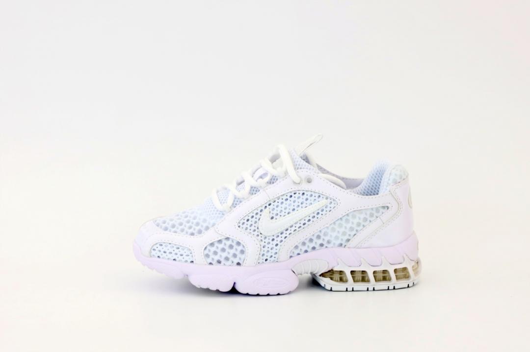 Nike X Stussy Air Zoom Spiridon Cage White