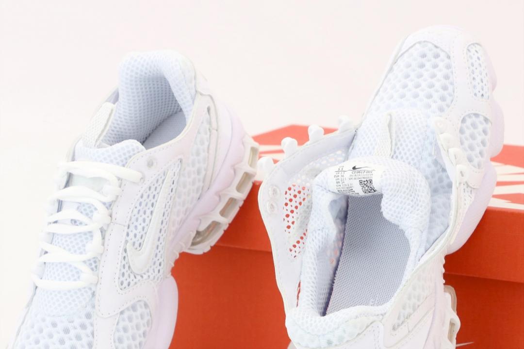 Nike X Stussy Air Zoom Spiridon Cage White