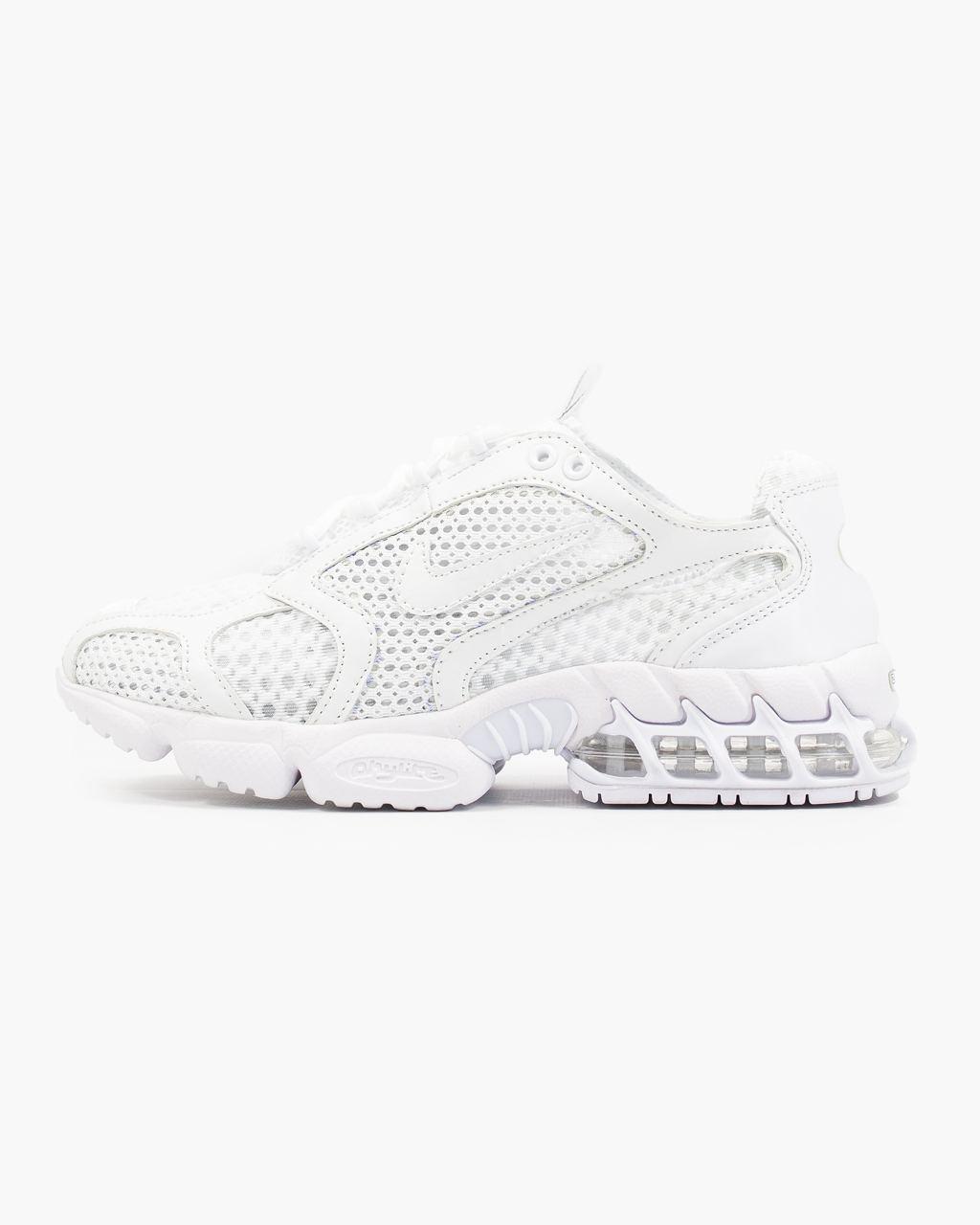 Nike X Stussy Air Zoom Spiridon Cage White