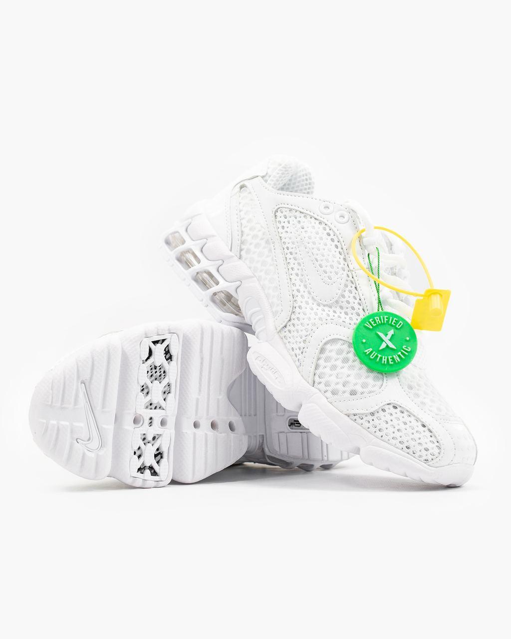 Nike X Stussy Air Zoom Spiridon Cage White