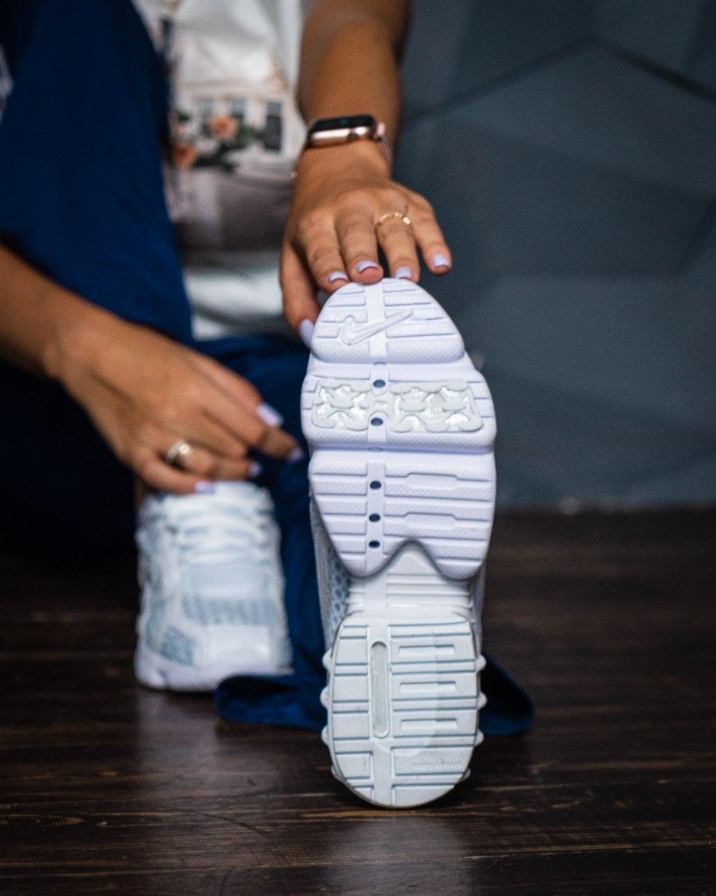 Nike X Stussy Air Zoom Spiridon Cage White