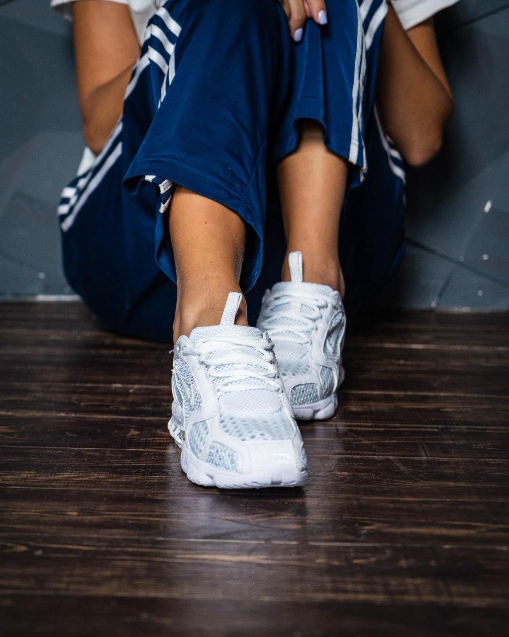 Nike X Stussy Air Zoom Spiridon Cage White