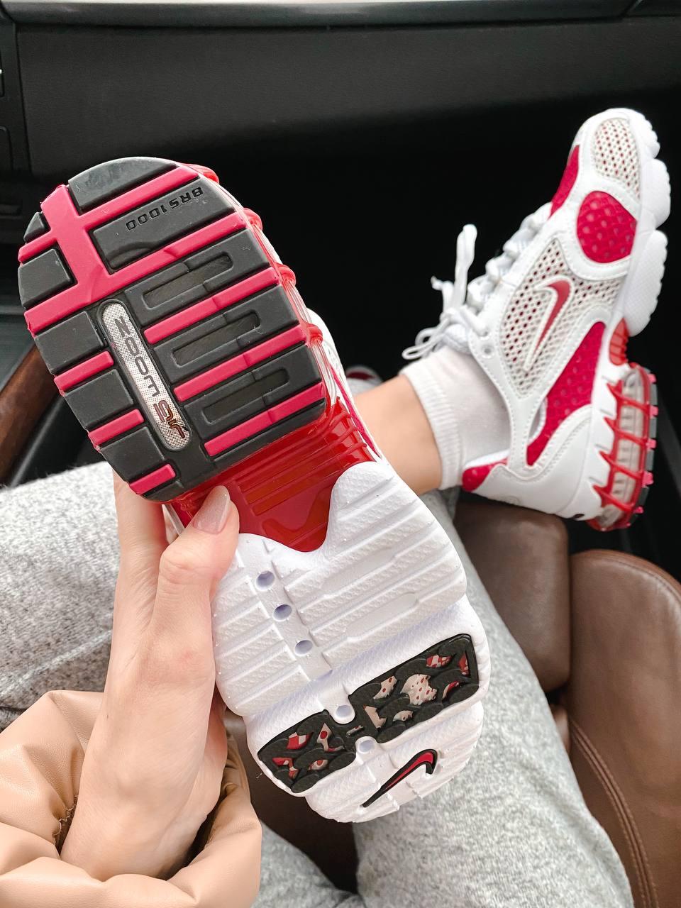 Nike X Stussy Air Zoom Spiridon Cage 2 White Red