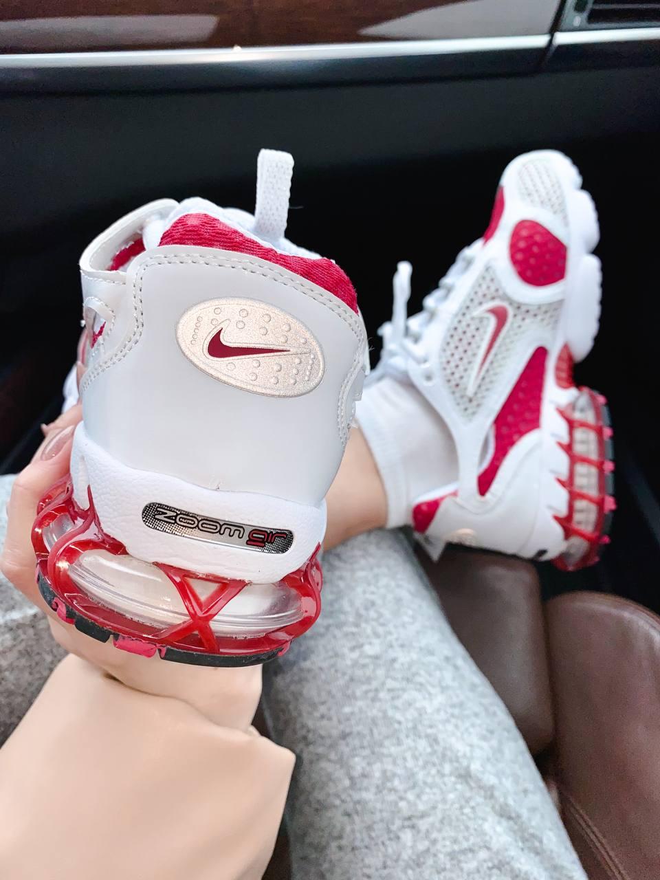 Nike X Stussy Air Zoom Spiridon Cage 2 White Red