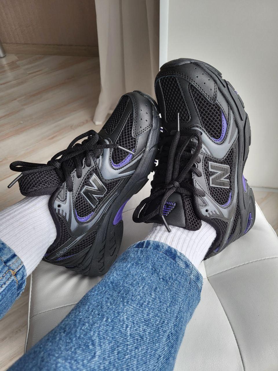 New Balance 530 Black Purple