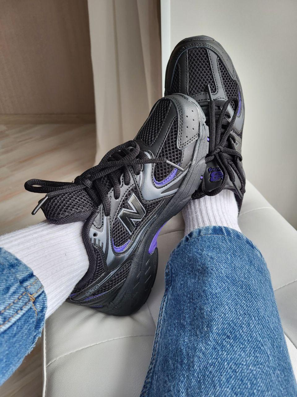 New Balance 530 Black Purple