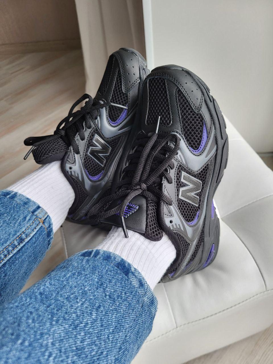 New Balance 530 Black Purple