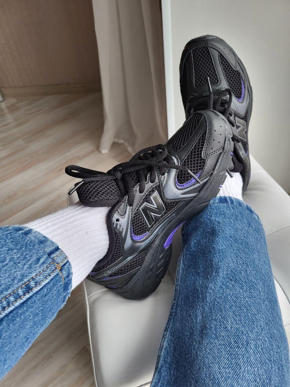 New Balance 530 Black Purple