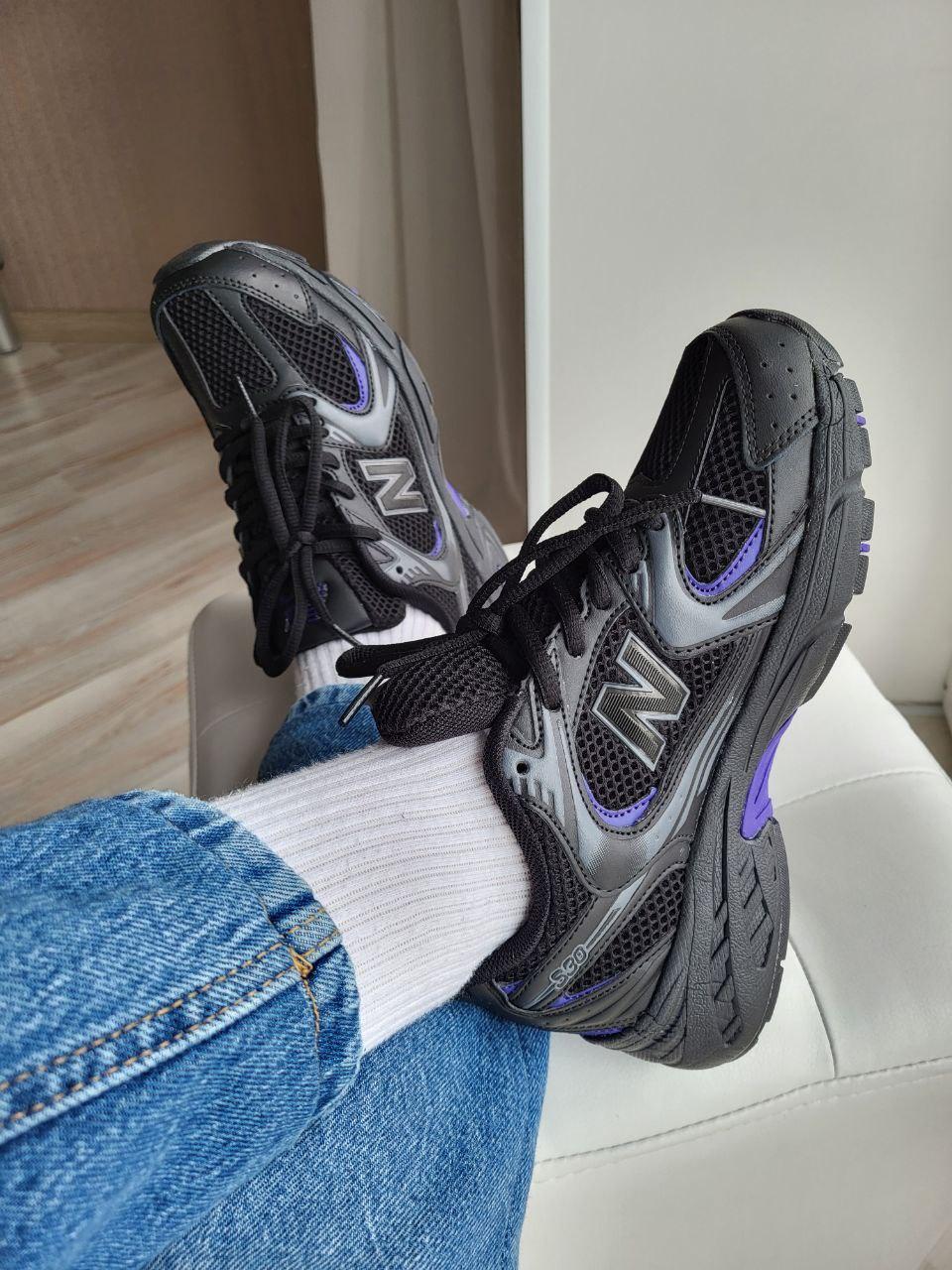 New Balance 530 Black Purple