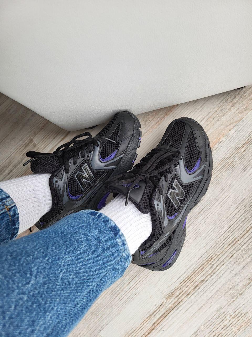 New Balance 530 Black Purple