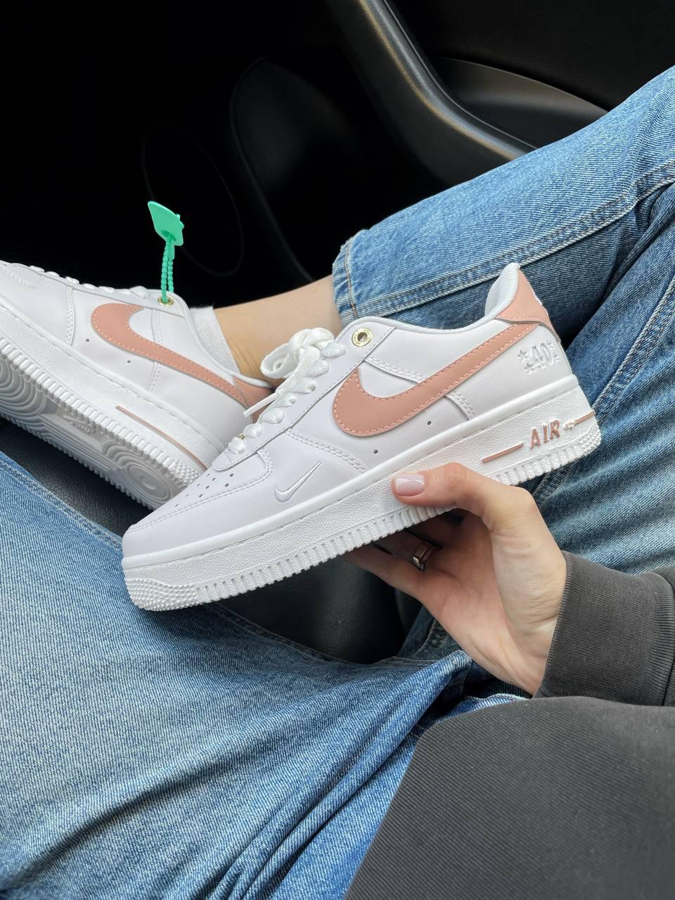 Nike Air Force 1 White Pink v2