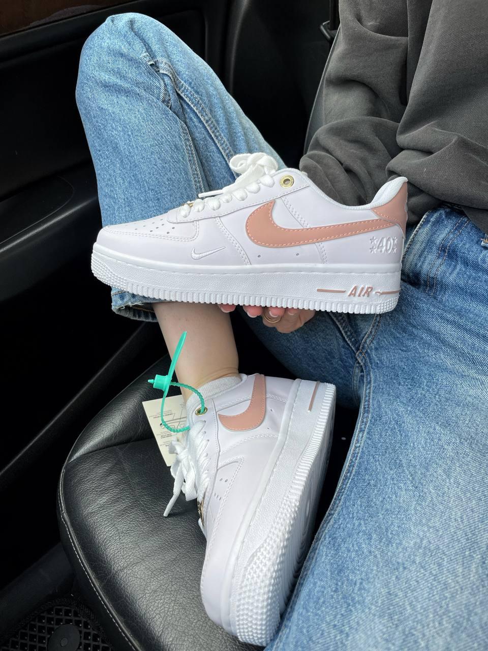 Nike Air Force 1 White Pink v2