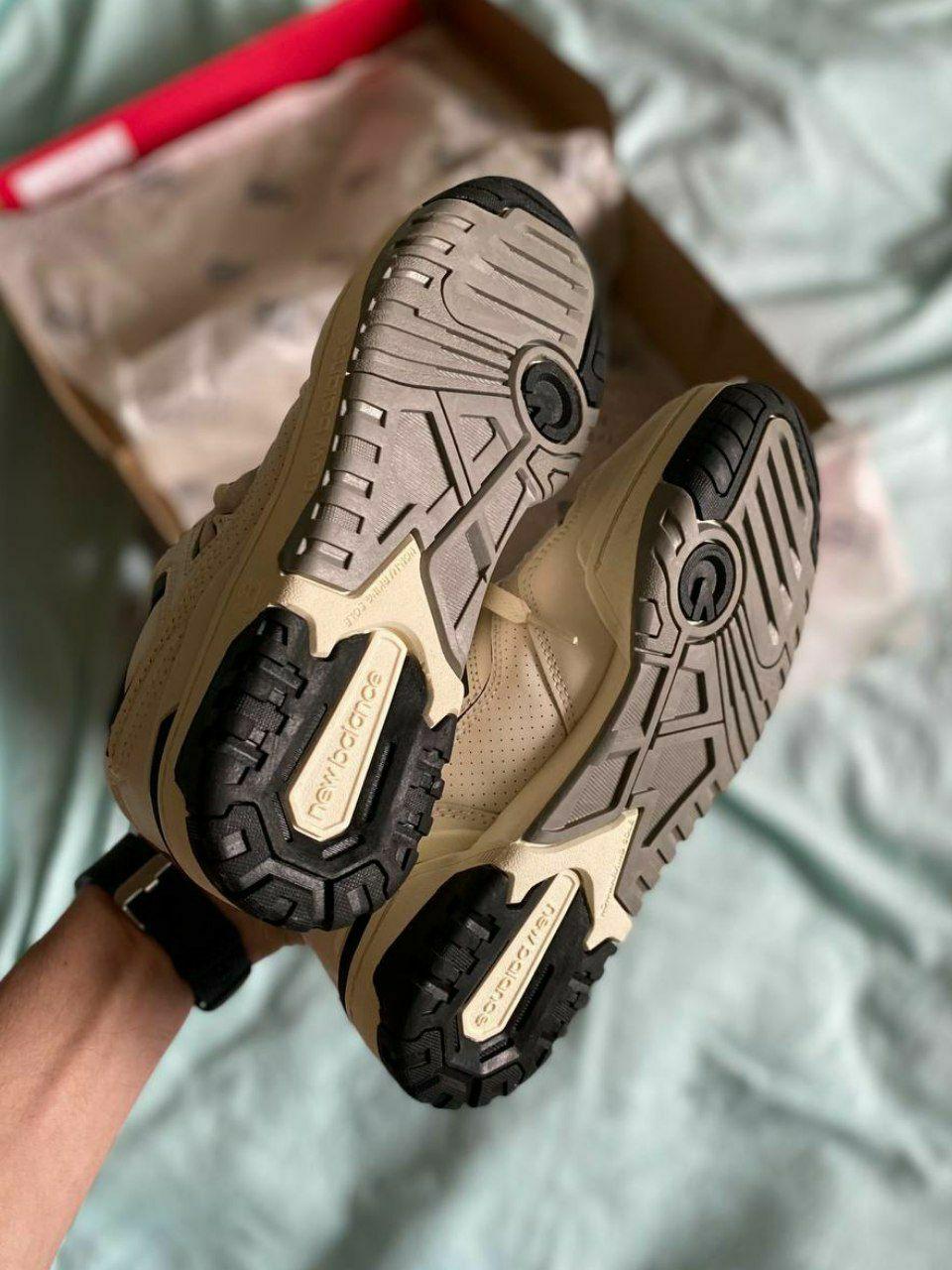 New Balance 550 Beige Black Grey