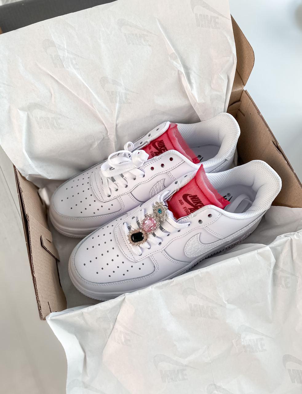 Nike Air Force 1 White Red 3