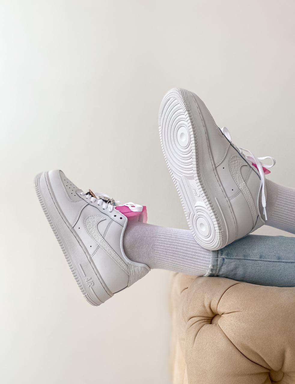 Nike Air Force 1 White Pink 1