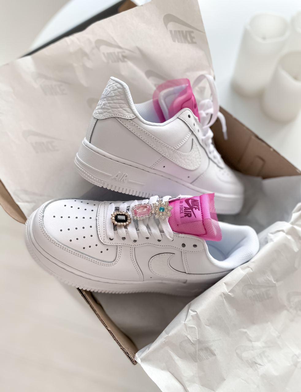 Nike Air Force 1 White Pink 1