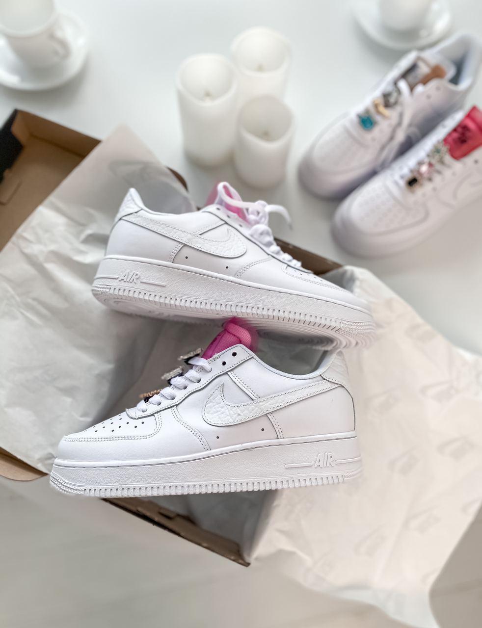 Nike Air Force 1 White Pink 1