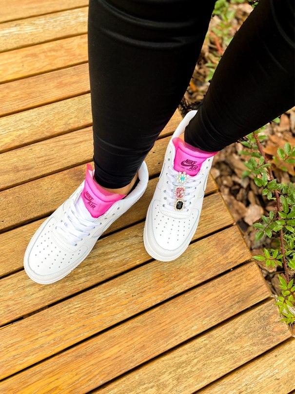 Nike Air Force 1 White Pink 1