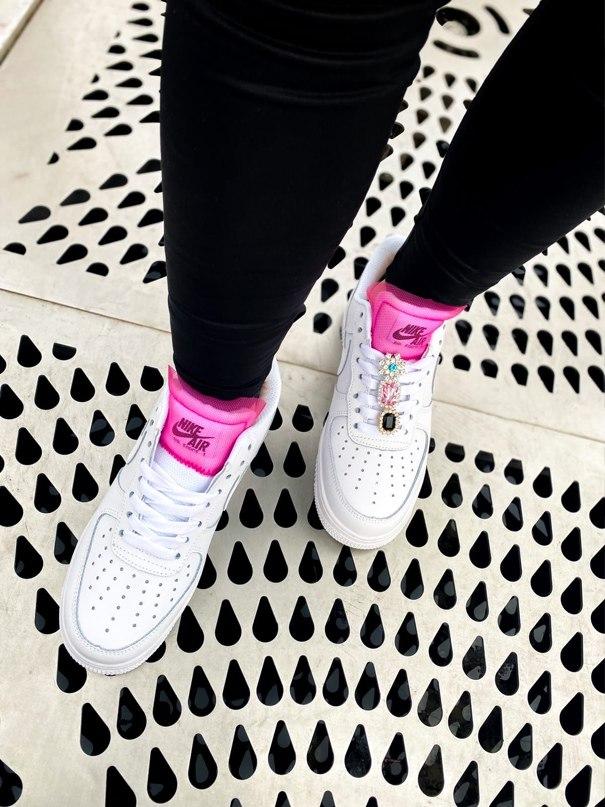 Nike Air Force 1 White Pink 1