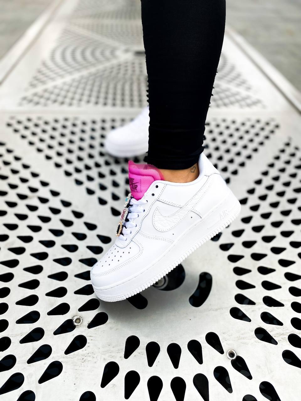 Nike Air Force 1 White Pink 1