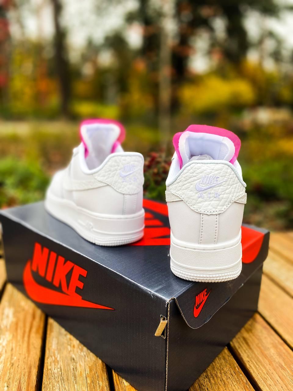 Nike Air Force 1 White Pink 1