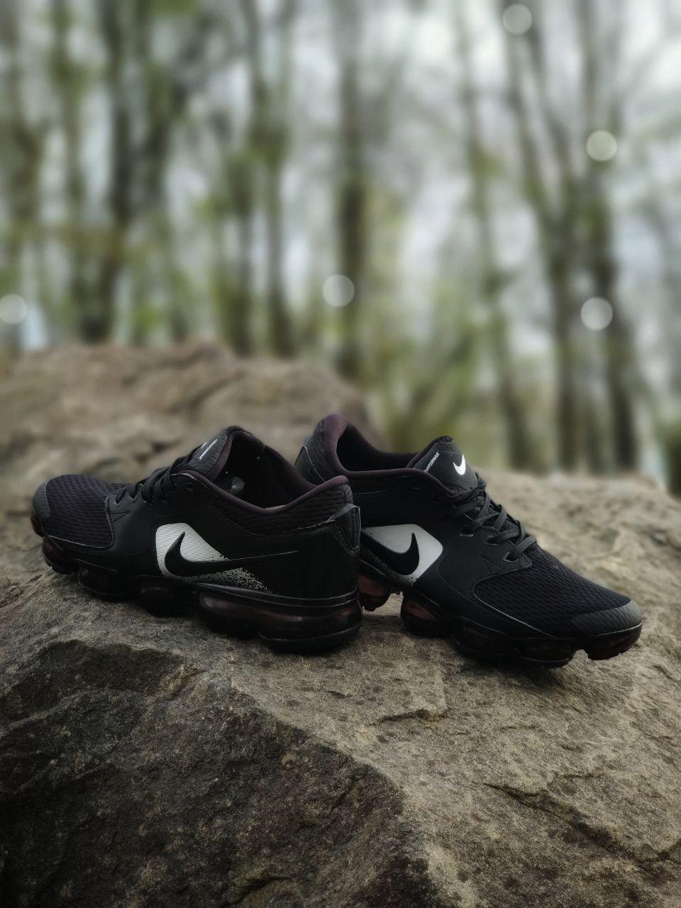 Nike Vapor Max Black «White Logo» 2