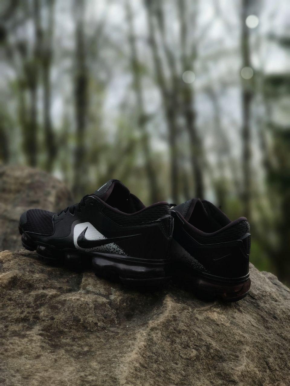 Nike Vapor Max Black «White Logo» 2