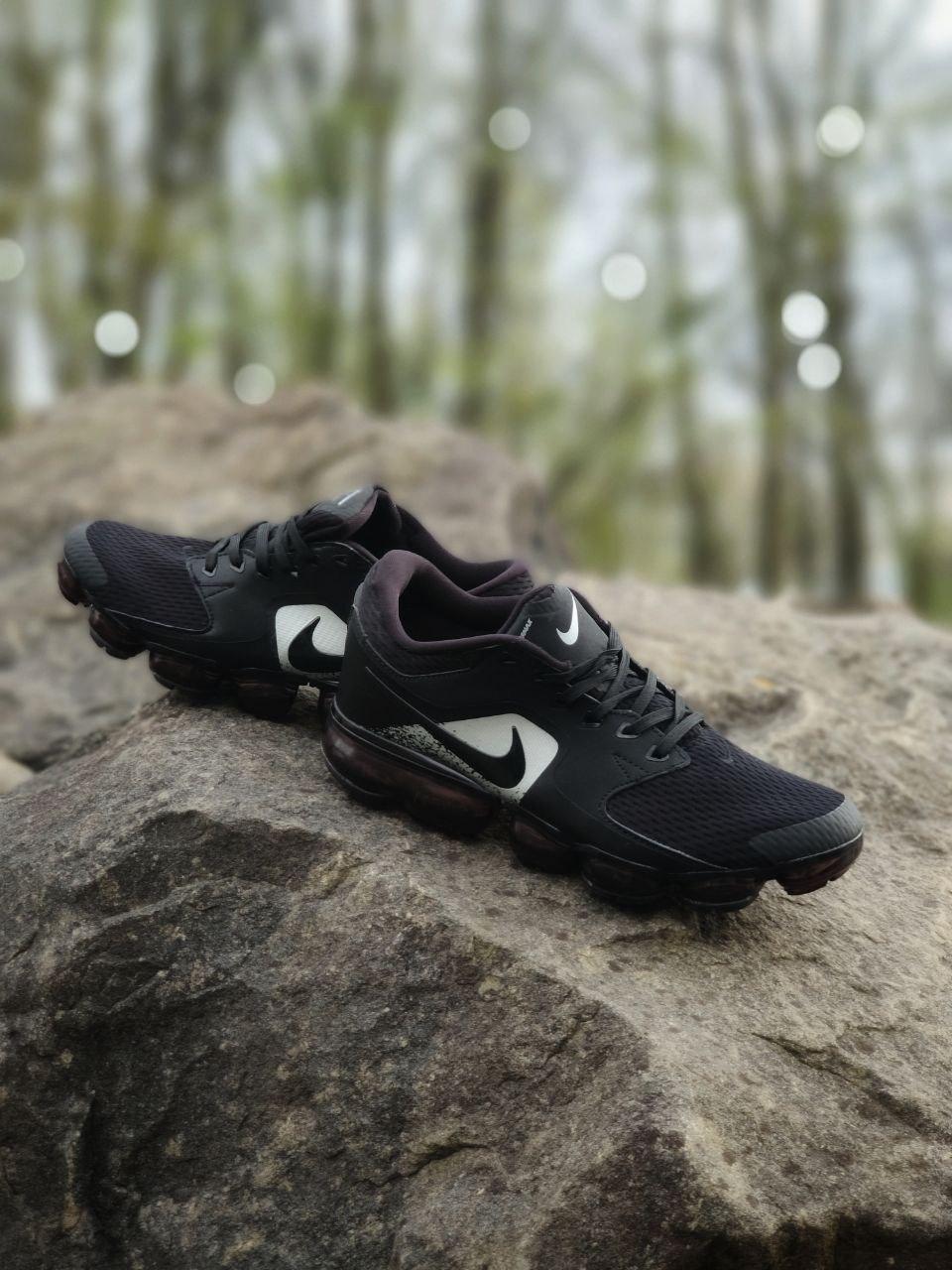 Nike Vapor Max Black «White Logo» 2