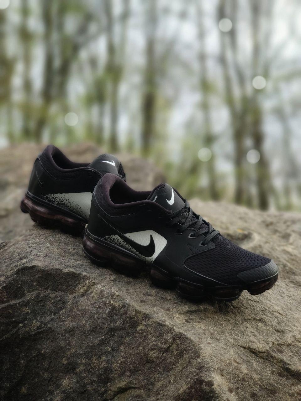 Nike Vapor Max Black «White Logo» 2